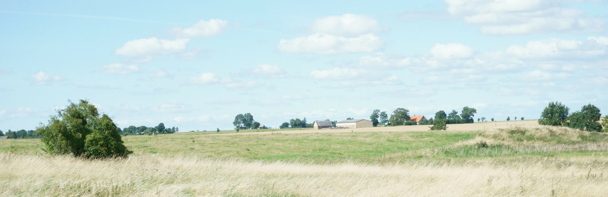 Skånsk landsbygd i närheten av Landskrona, Tegos hem.