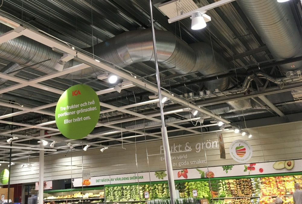 Tego is renovating ICA Maxi Supermarket in Helsingborg