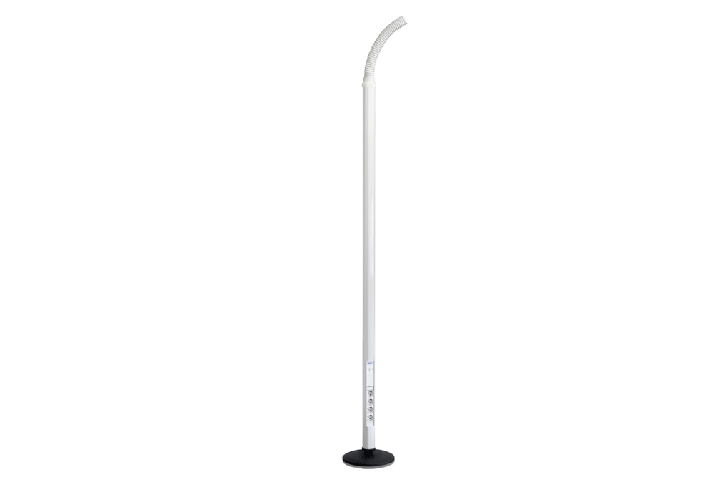 Electrical and data outlet rod